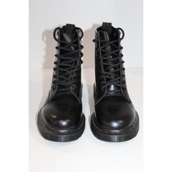 Dr. Martens 1460 Mono Smooth Leather Boots Doc Black Womens 8 US Mens 7 NO FLAWS main image 8